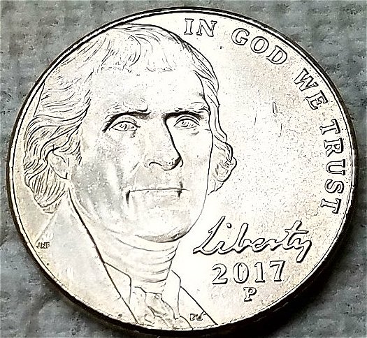 2017-P-Jefferson-Nickel-Cuds-At-Rim-To-Top-Of-Letters-On-Reverse?